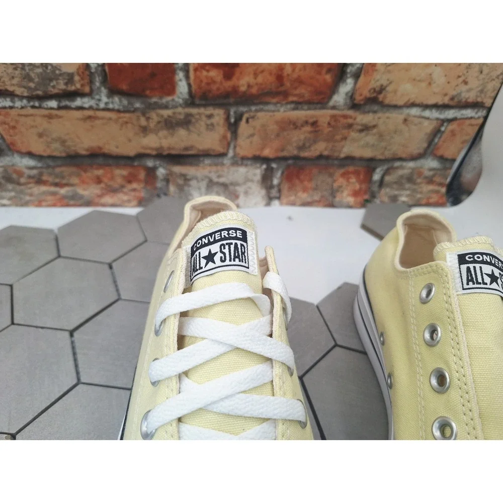 Converse All Star Platform Lift Low Butter Yellow Women Sz 9.5 Sneakers 2022 NIB